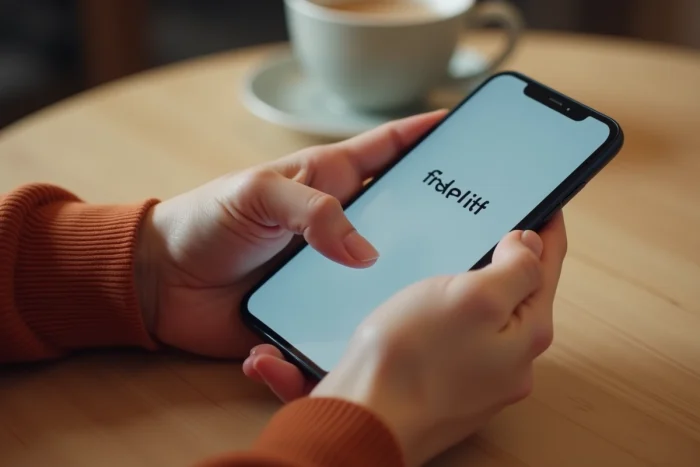 Gros plan sur un smartphone affichant la nouvelle interface et le nouveau nom d'une plateforme après un rebranding